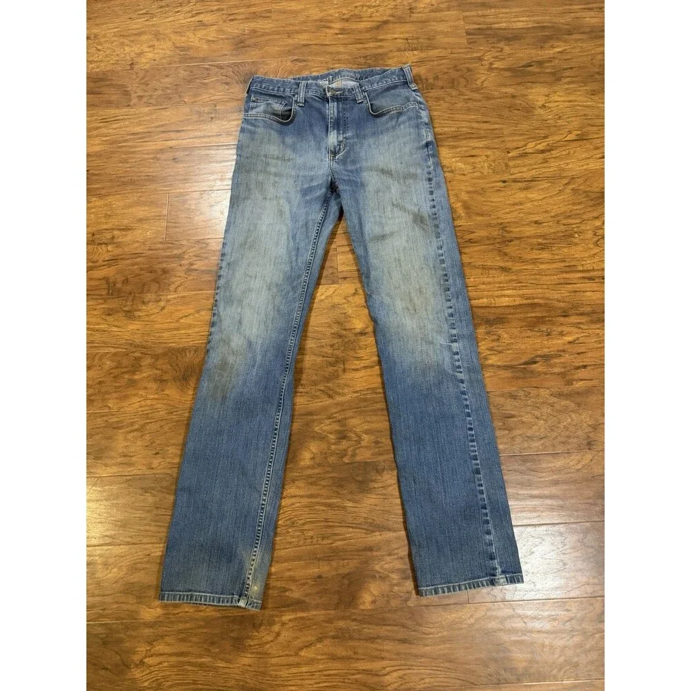 Carhartt Relaxed Fit Jeans LOT OF 2 Very Distressed 31x36 Fit Workwear